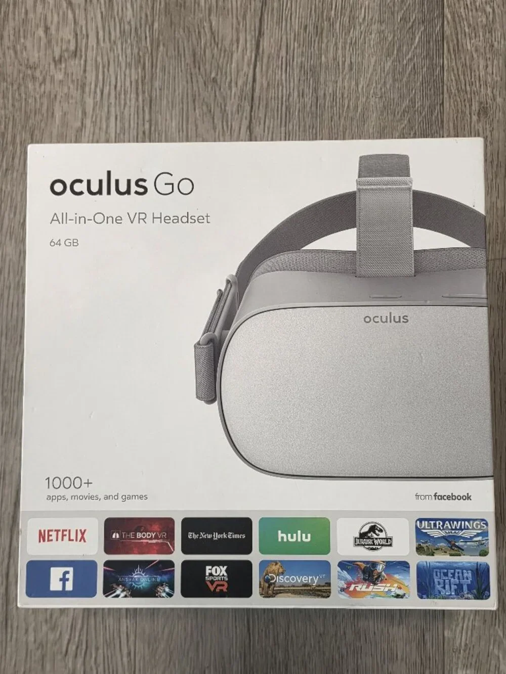 NIB Oculus Go All-In-One VR Headset 64GB With Box Netflix Hulu Apps Gaming